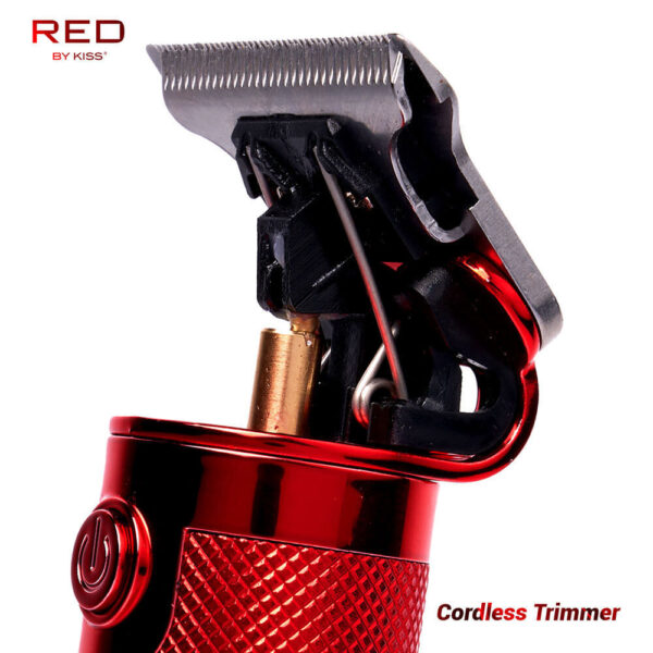 RED BY KISS Precision Blade Cordless Trimmer - Red - Image 3