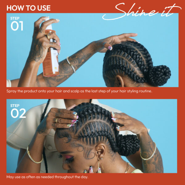 RED BY KISS Styler Fixer Braid Sheen Refresher - Image 3