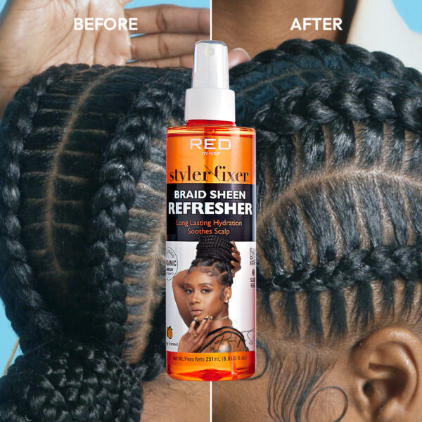 RED BY KISS Styler Fixer Braid Sheen Refresher - Image 2