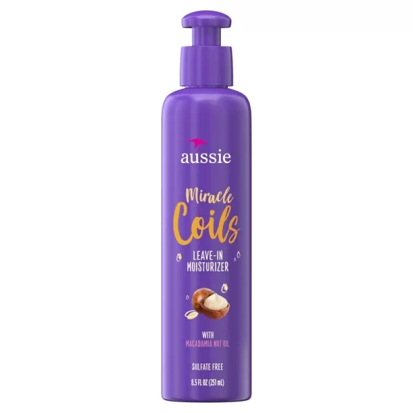 aussie MIRACLE COILS LEAVE-IN MOISTURIZER 8.5oz