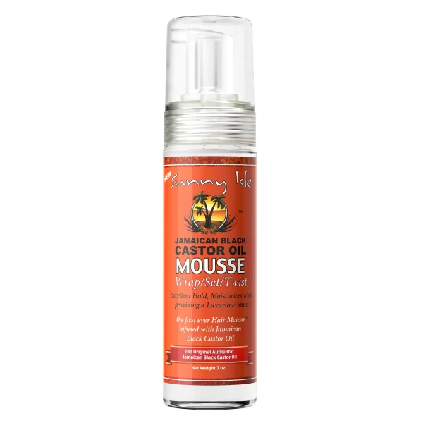 Sunny Isle Jamaican Black Castor Oil Mousse Wrap, Set, Twist - 7oz