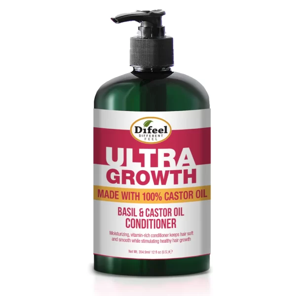 DIFEEL ULTRA GROWTH BASIL & CASTOR OIL PRO GROWTH CONDITIONER 12 OZ