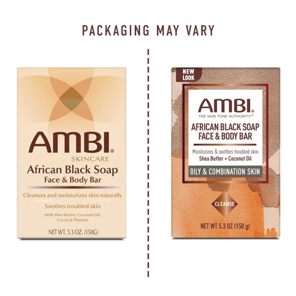 AMBI® African Black Soap Face & Body Bar 5.3oz - Image 3