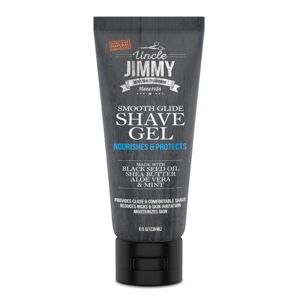 UNCLE JIMMY SMOOTH GLIDE SHAVE GEL 8OZ