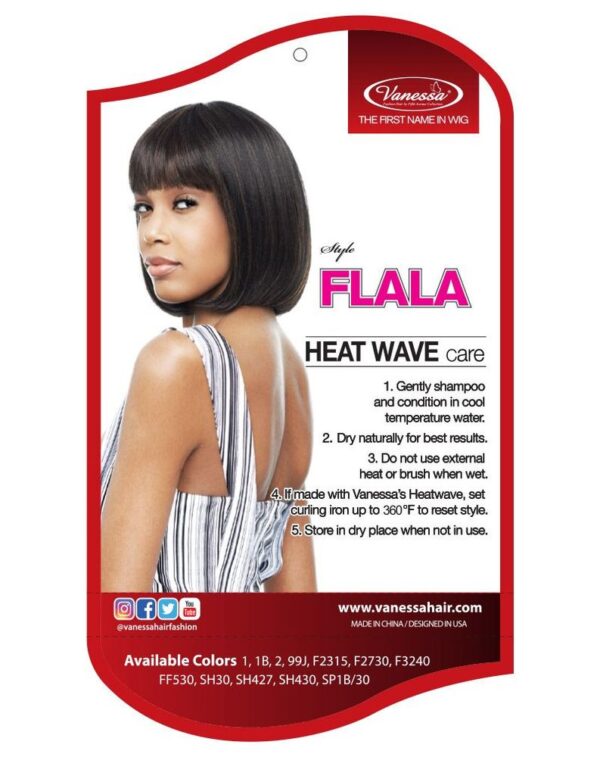 Vanessa SYNTHETIC FULL FASHION WIG - FLALA - Image 5