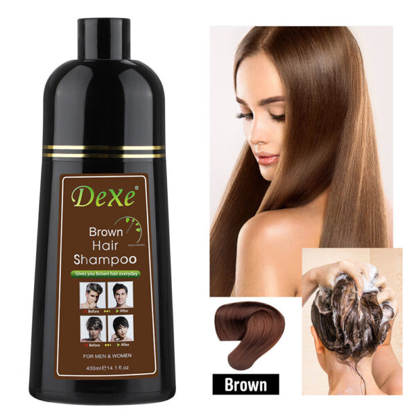 Dexe Brown Hair Shampoo 14.1oz