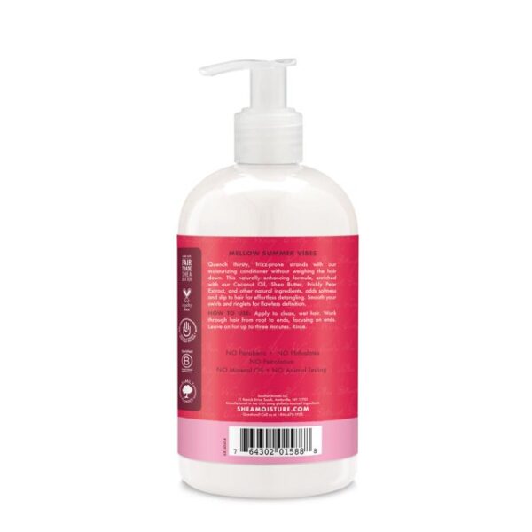 Shea Moisture COCONUT OIL & SHEA BUTTER w/ Prickly Pear CURL GLAM CONDITIONER 13oz - Image 2