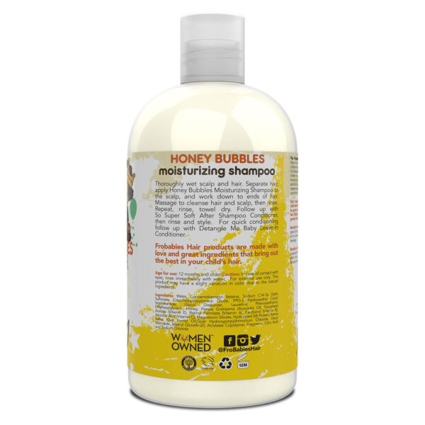 FROBABIES HONEY BUBBLES moisturizing shampoo 12 fl oz (355ml) - Image 2