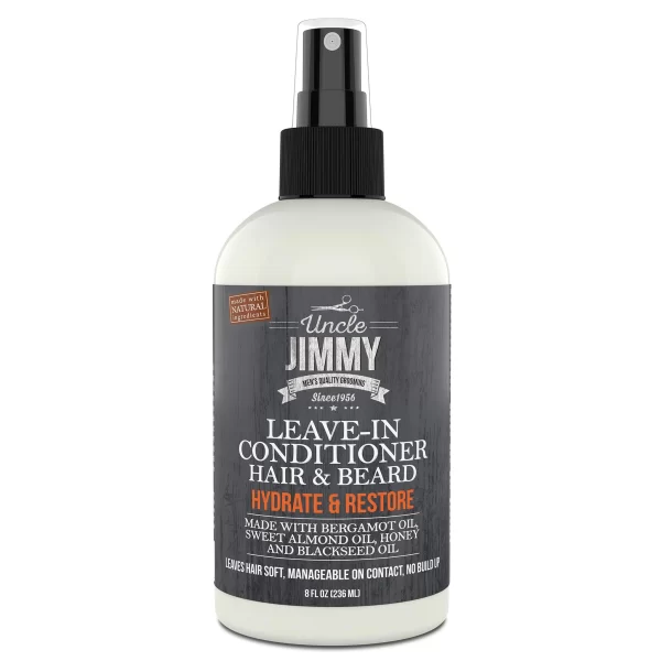 UNCLE JIMMY HAIR & BEARD LEAVE-IN CONDITIONER 8OZ