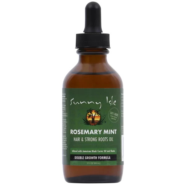 Sunny Isle Rosemary Mint Hair and Strong Roots Oil 3oz