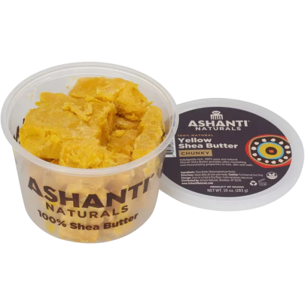 Ashanti Naturals Unrefined African Chunky Yellow Shea Butter - Image 3