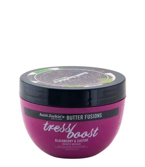 AUNT JACKIE'S Tress Boost – Blackberry & Castor Hair Growth Masque