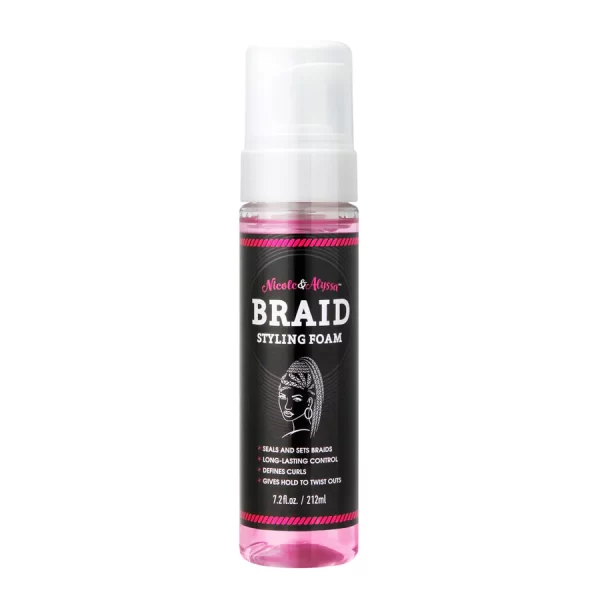 NICOLE & ALYSSA BRAID STYLING FOAM 7.2oz