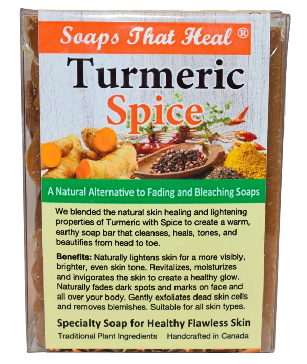 Oilblends Soaps That Heal Turmeric Spice Natural Lightening Bar