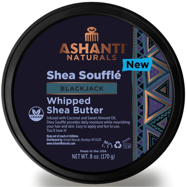 ASHANTI NATURALS SHEA SOUFFLE BLACKJACK 8oz