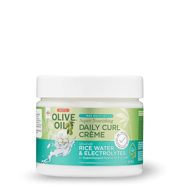 ORS OLIVE OIL MAX MOISTURE SUPER NOURISHING DAILY CURL CRÈME 8OZ