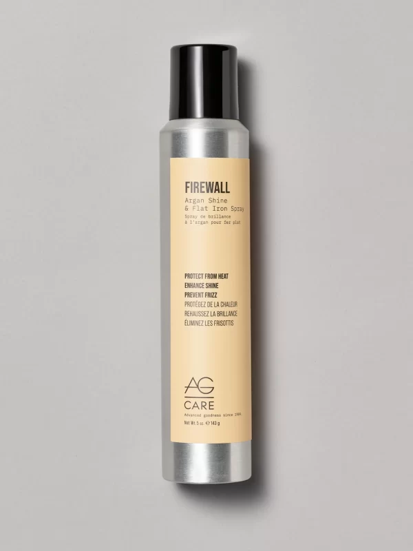 AG CARE FIREWALL ARGAN SHINE & FLAT IRON SPRAY 5oz - Image 3