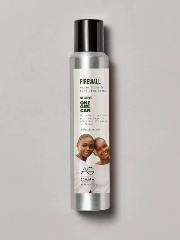 AG CARE FIREWALL ARGAN SHINE & FLAT IRON SPRAY 5oz