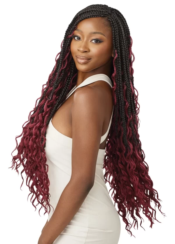 OUTRE TWISTED CROCHET BRAID BOHO BOX BRAID LOOSE DEEP 28 3X - Image 2