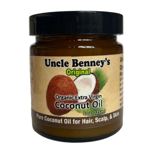 Uncle Benney's Original Organic Extra Virgin Coconut Oil 4oz