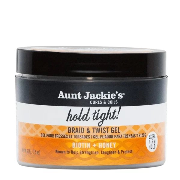 Aunt Jackie's Hold Tight! Braid & Twist Gel with Extra Firm Hold 7.5OZ