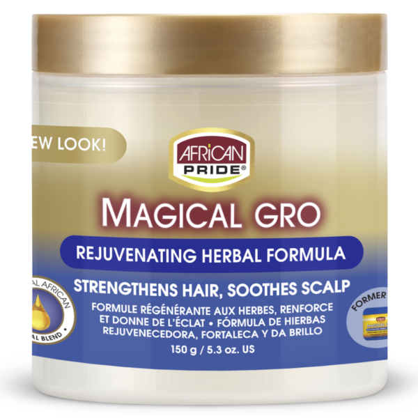 African Pride OLIVE MIRACLE MAGICAL GRO REJUVENATING HERBAL FORMULA 5.3OZ