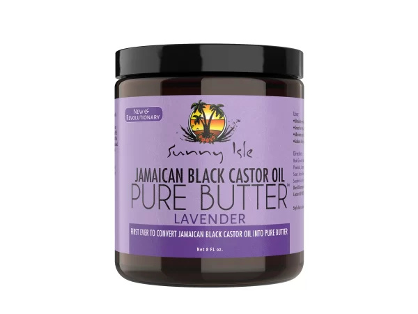 Sunny Isle LAVENDER Jamaican Black Castor Oil PURE BUTTER