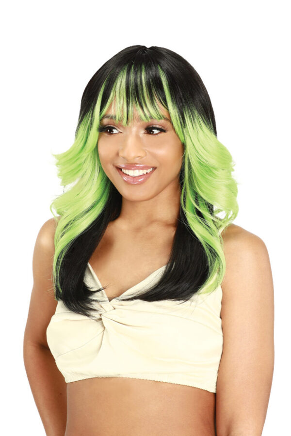 ZURY ROYAL IMEX SYNTHETIC HAIR FULL WIG - FLOWER - Image 3