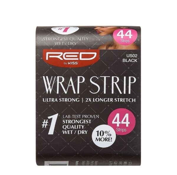 RED BY KISS - Wrap Strips 3.5" (44 Strips)