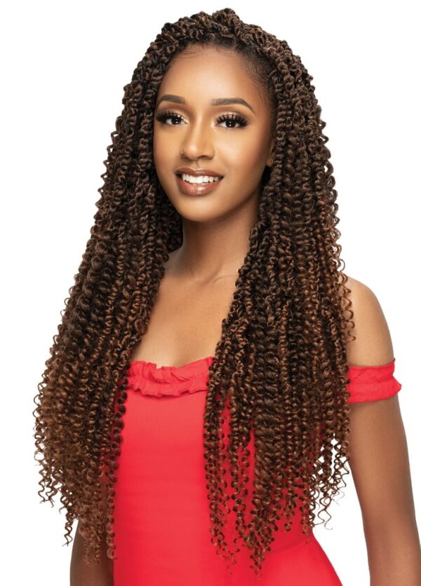 OUTRE X-pression Twisted Up Crochet Braid - BOHO KINKY PASSION WATERWAVE 24" - Image 2