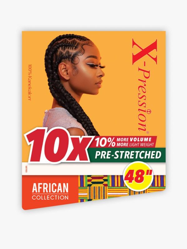 SENSATIONNEL 10X X-PRESSION PRE-STRETCHED BRAID 48″ - Image 2