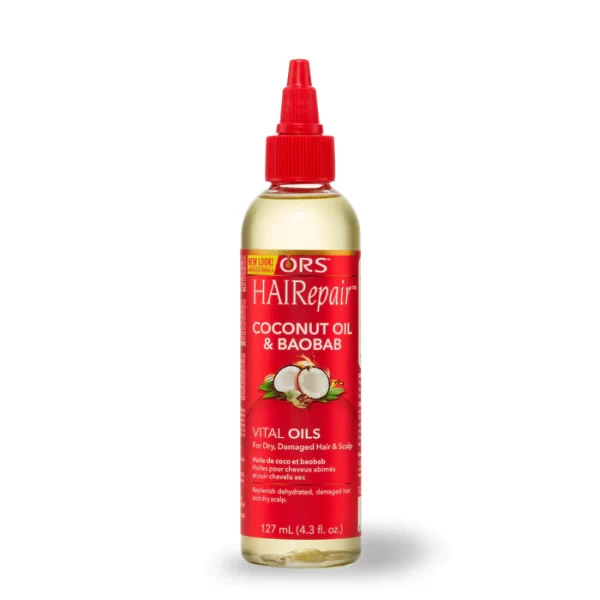 ORS HAIREPAIR COCONUT AND BAOBAB VITAL OILS FOR DRY DAMAGED HAIR AND SCALP 6OZ