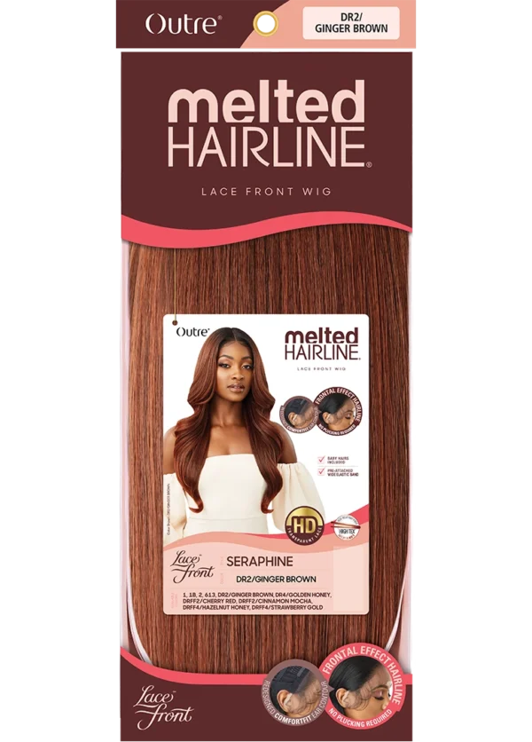 OUTRE MELTED HAIRLINE LACE FRONT WIG - SERAPHINE - Image 2