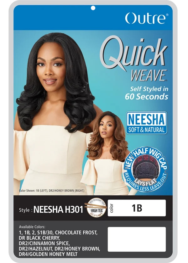 OUTRE QUICK WEAVE HALF WIG - NEESHA H301 - Image 3