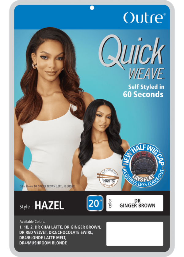 OUTRE QUICK WEAVE HALF WIG - HAZEL - Image 3