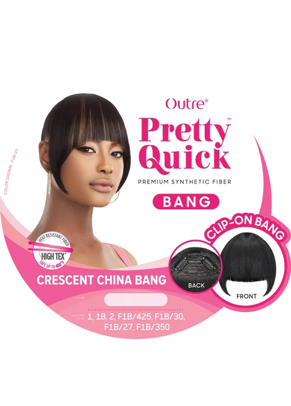 OUTRE PRETTY QUICK - BANG - CRESCENT CHINA BANG - Image 3