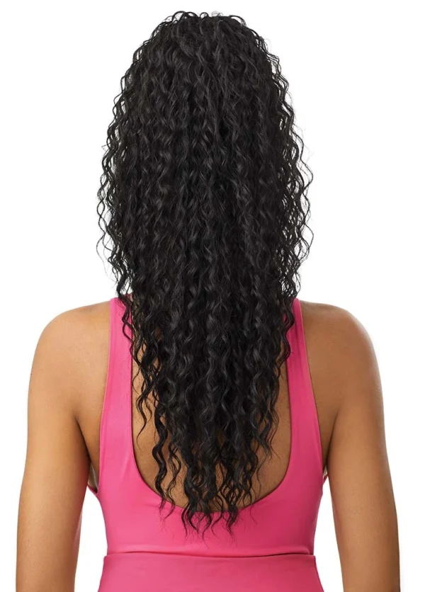 OUTRE DRAWSTRING PONYTAILS PRETTY QUICK - PONY W&W - PONY DEEP CURL 24" - Image 4