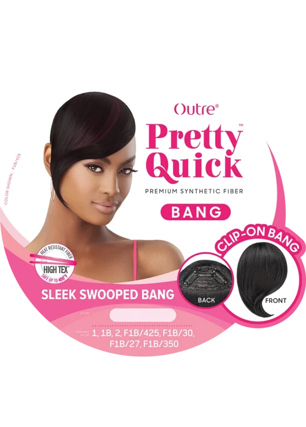 OUTRE PRETTY QUICK - BANG - SLEEK SWOOPED BANG - Image 3