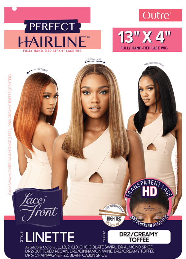 OUTRE LACE FRONT WIG - PERFECT HAIR LINE 13X4 - LINETTE - Image 7