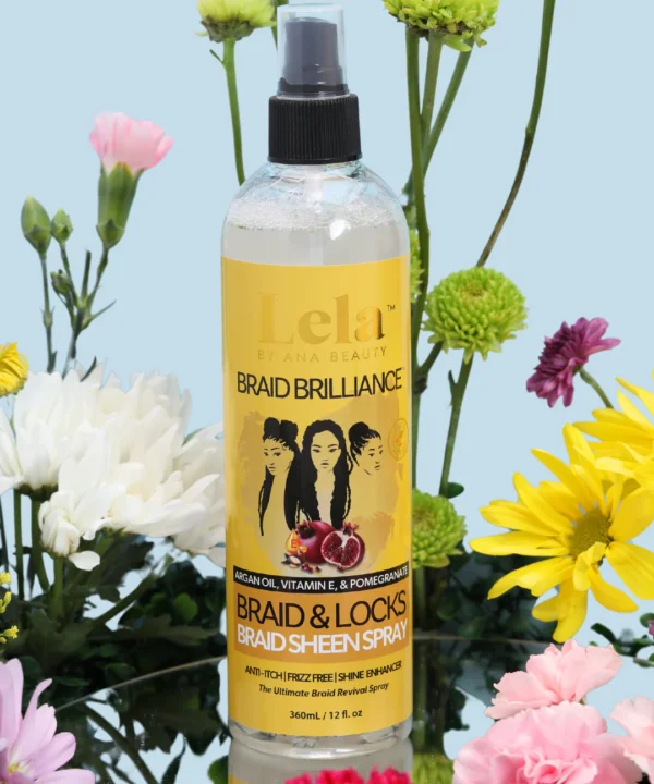 Lela Beauty Braid & Locks Braid Sheen Spray 12OZ