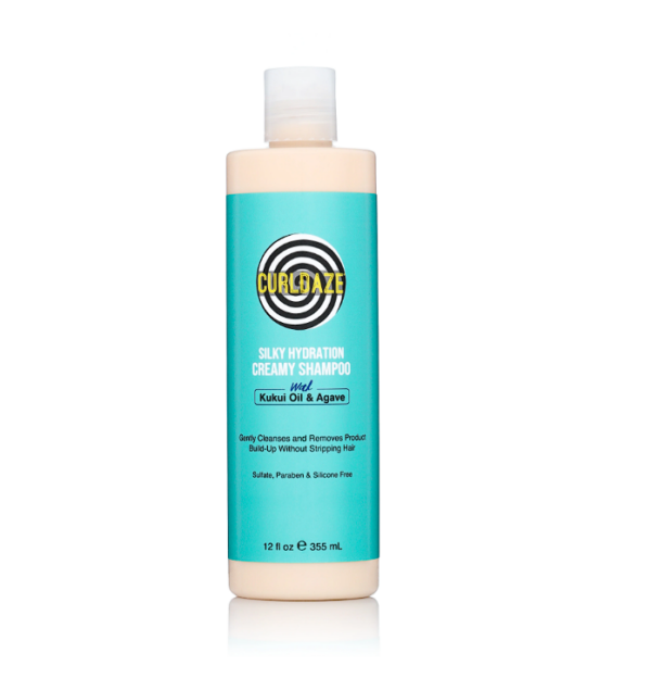 CURLDAZE SILKY HYDRATION CREAM SHAMPOO12oz