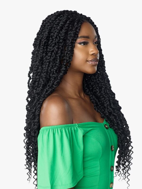 SENSATIONNEL CLOUD 9 HAND-BRAIDED LACE WIG - 4X4 PASSION TWIST 28″ - Image 7