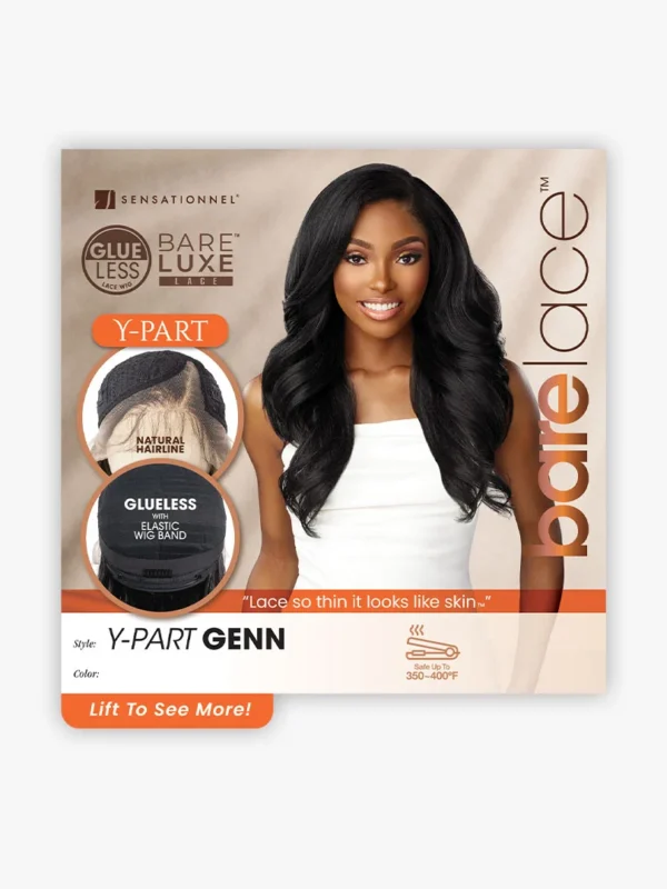 Sensationnel BARE LACE WIG Y-PART GENN - Image 6