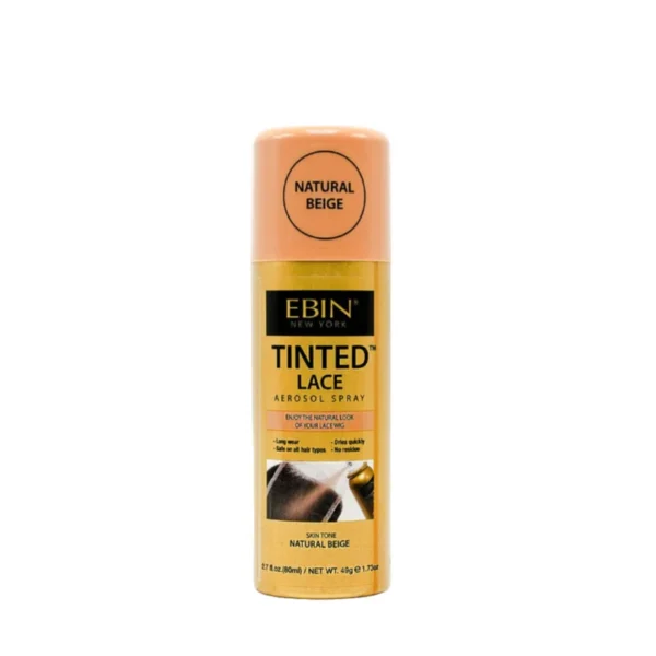 EBIN NEW YORK TINTED LACE SPRAY 80ML - NATURAL BEIGE