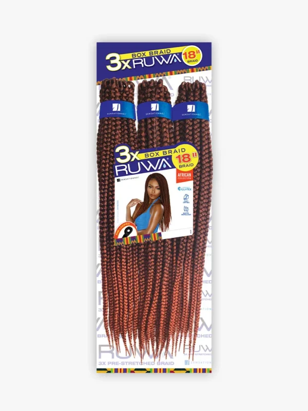 Sensationnel 3X RUWA BOX BRAID 18" - Image 6