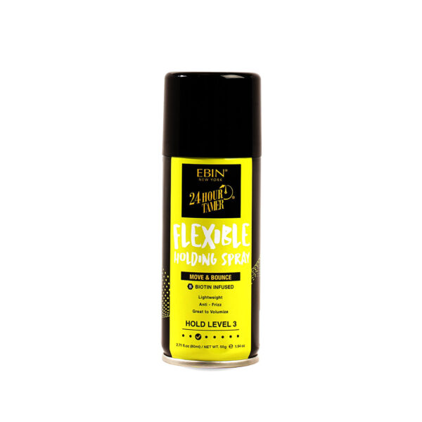 EBIN NEW YORK 24 HOUR TAMER FLEXIBLE HOLDING SPRAY 2.7OZ (80ML) - MOVE & BOUNCE - Image 8