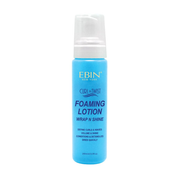 EBIN NEW YORK CURL&TWIST FOAMING LOTION 100ML - Image 2