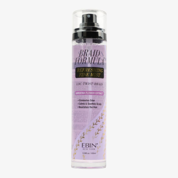 EBIN NEW YORK BRAID FORMULA REFRESHING FINE MIST 100ML (3.38OZ) - GARDENIA FLOWER EXTRACT - Image 6