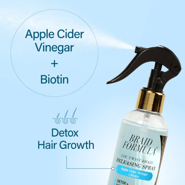 EBIN NEW YORK BRAID FORMULA RELEASING SPRAY 250ML (8.5OZ) - BIOTIN - Image 5