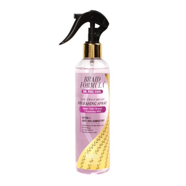 EBIN NEW YORK BRAID FORMULA RELEASING SPRAY 250ML (8.5OZ) - ROSEMARY MINT - Image 8